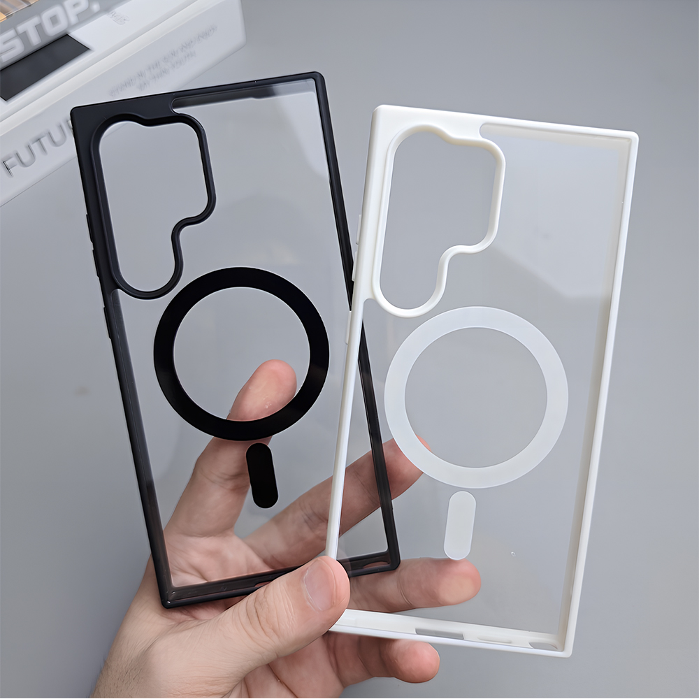 Phone Cases Quality - Luxuriöse transparente Acryl-Handyhülle für Samsung A37