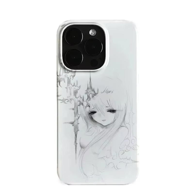 Phone Cases Girls - Luxuriöse, niedliche Mädchen-Engel-Jelly-Handyhülle für iPhone 17