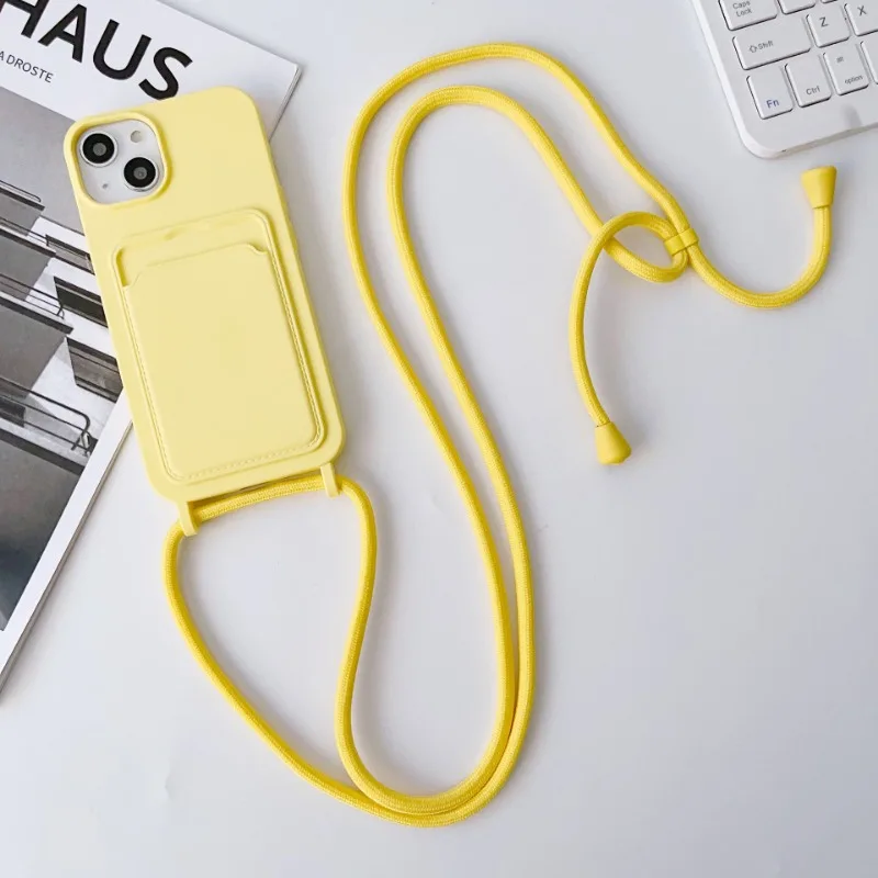 Phone Cases With Wallet On Back - Crossbody-Lanyard-Handyhülle für iPhone 17 Air 16