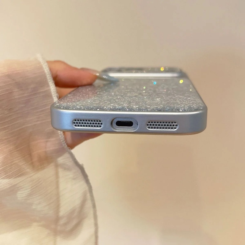 Glitzer-Diamant-Kameraobjektiv – Phone Cases Aesthetic Bewertung und Preis