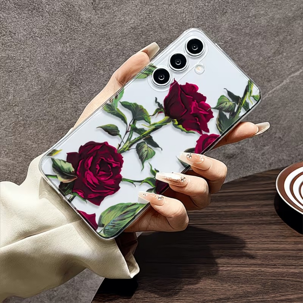 Ästhetische Rote Rosen Blumen  – Phone Cases Aesthetic Bewertung und Preis