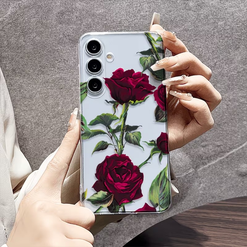 Ästhetische Rote Rosen Blumen  – Phone Cases Aesthetic Bewertung und Preis