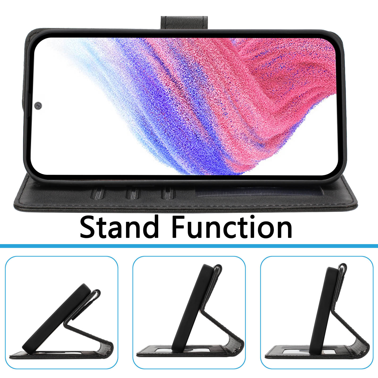 Flip-Wallet-Lederhülle für Sam – Phone Cases With Wallet On Back Bewertung und Preis