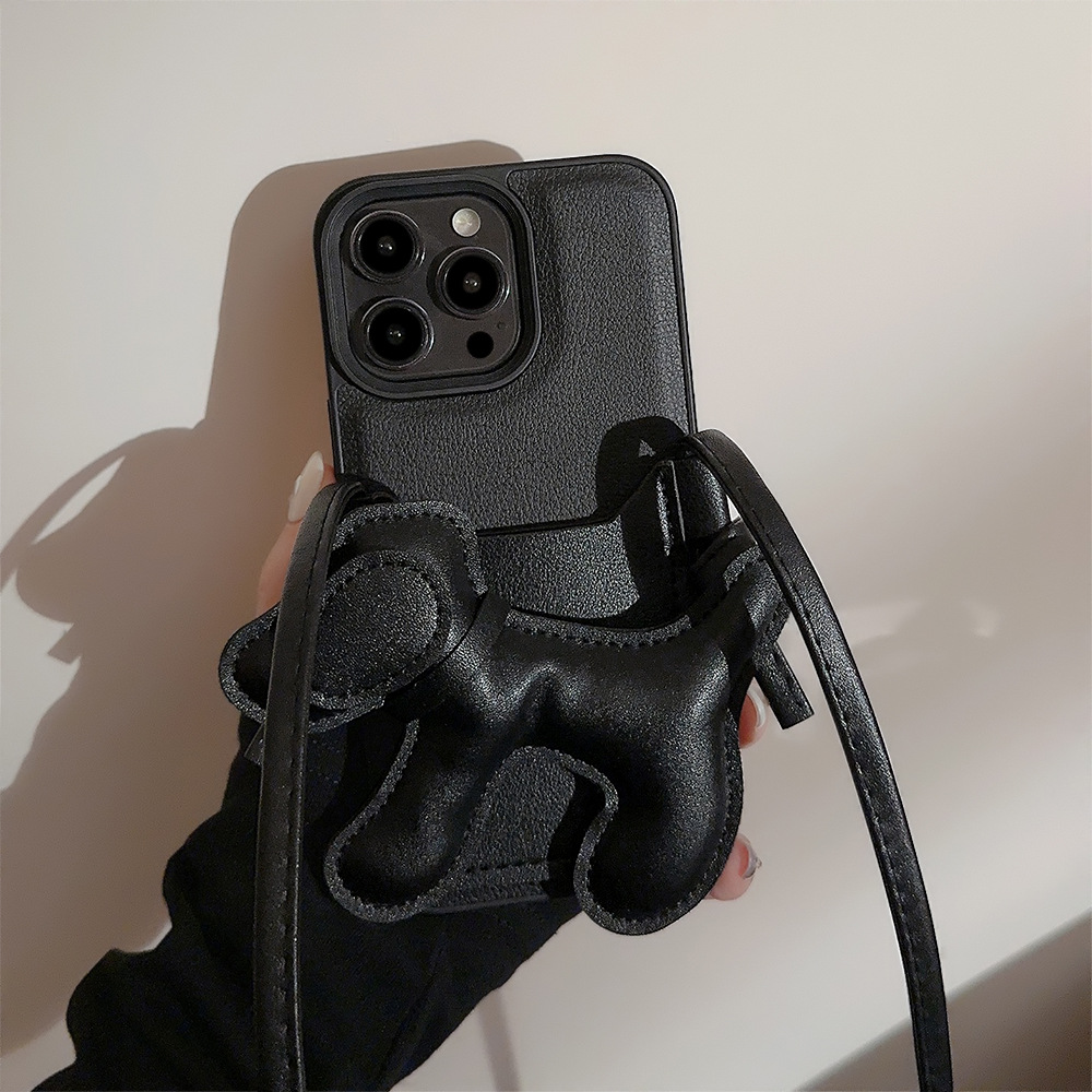 Koreanische schwarze Crossbody – Phone Cases Diy Bewertung und Preis
