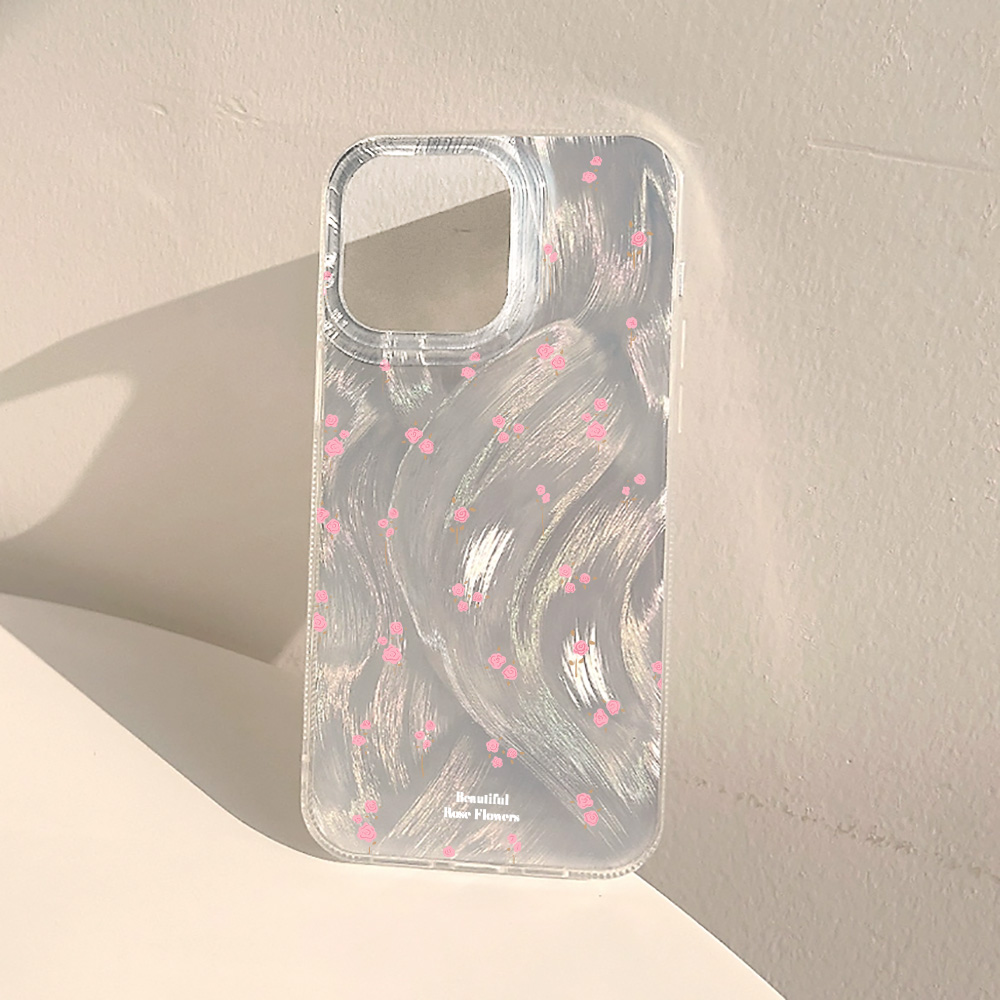 Einfache Rosa Blumen Handyhüll – Phone Cases Pink Bewertung und Preis