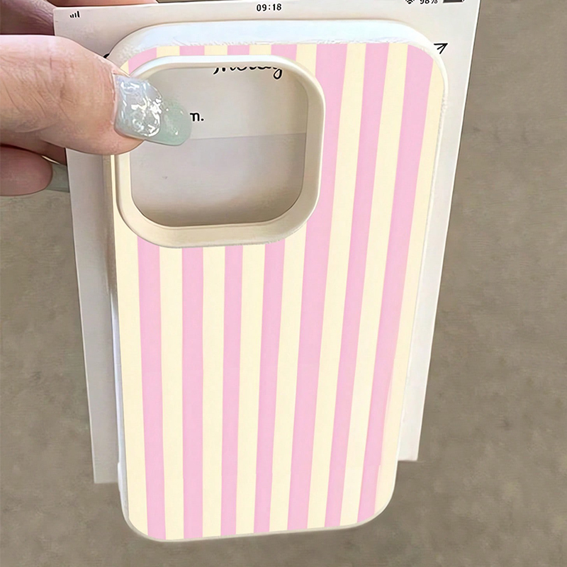Einfache rosa vertikal gestrei – Phone Cases Pink Bewertung und Preis