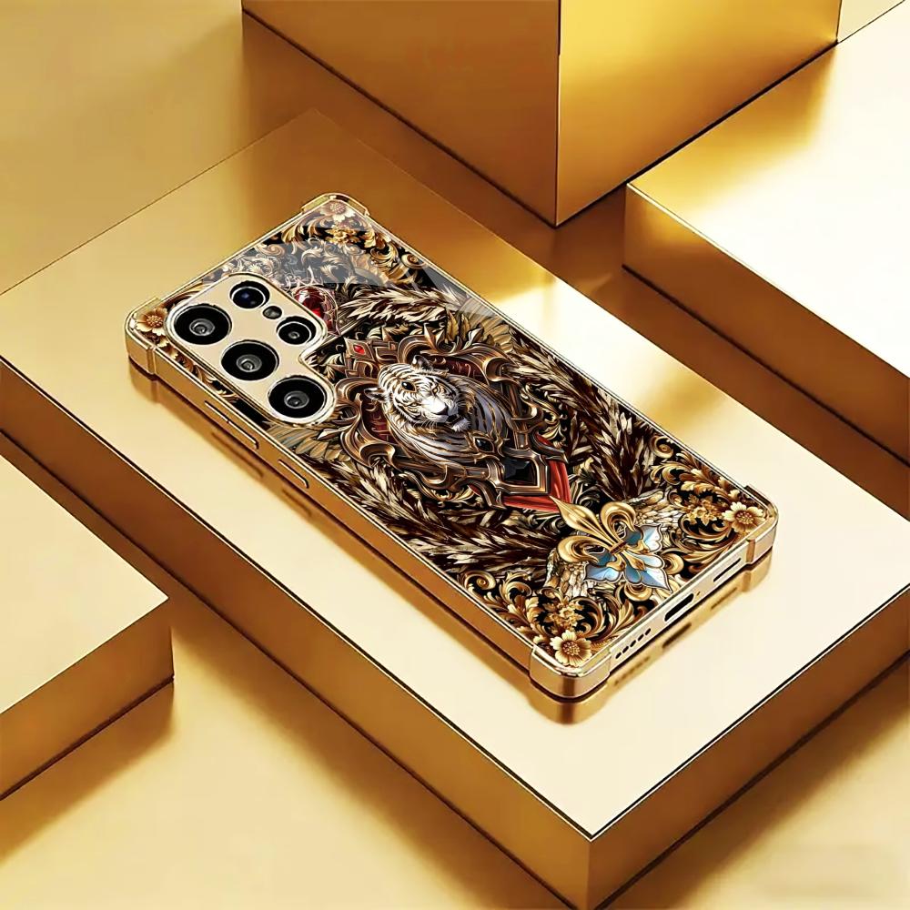 Floral Golden Tiger Fashion Ha – Phone Cases Quad Lock Bewertung und Preis