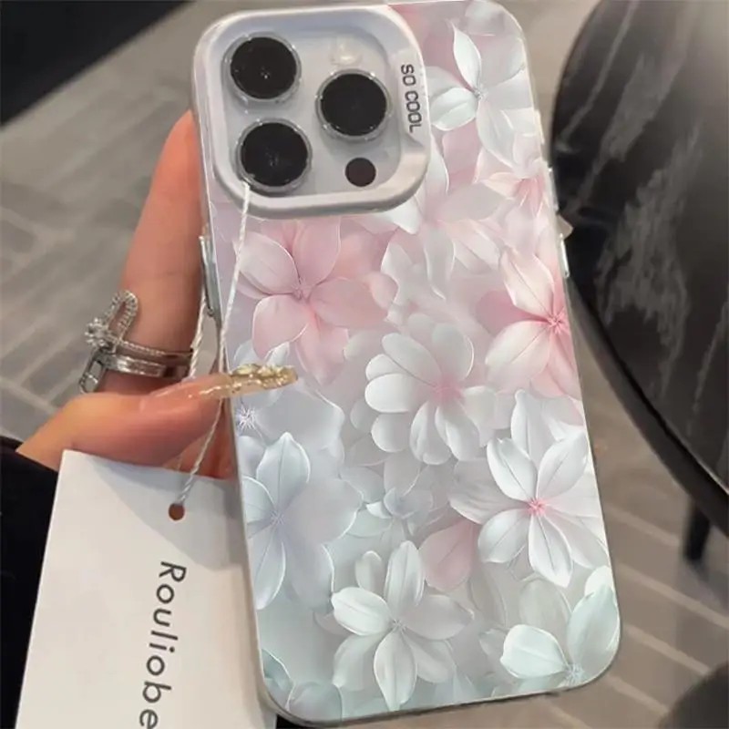 Rosa Blumen-Hülle für iPhone 1 – Phone Cases Pink Bewertung und Preis