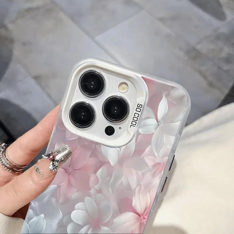 Rosa Blumen-Hülle für iPhone 1 – Phone Cases Pink Bewertung und Preis
