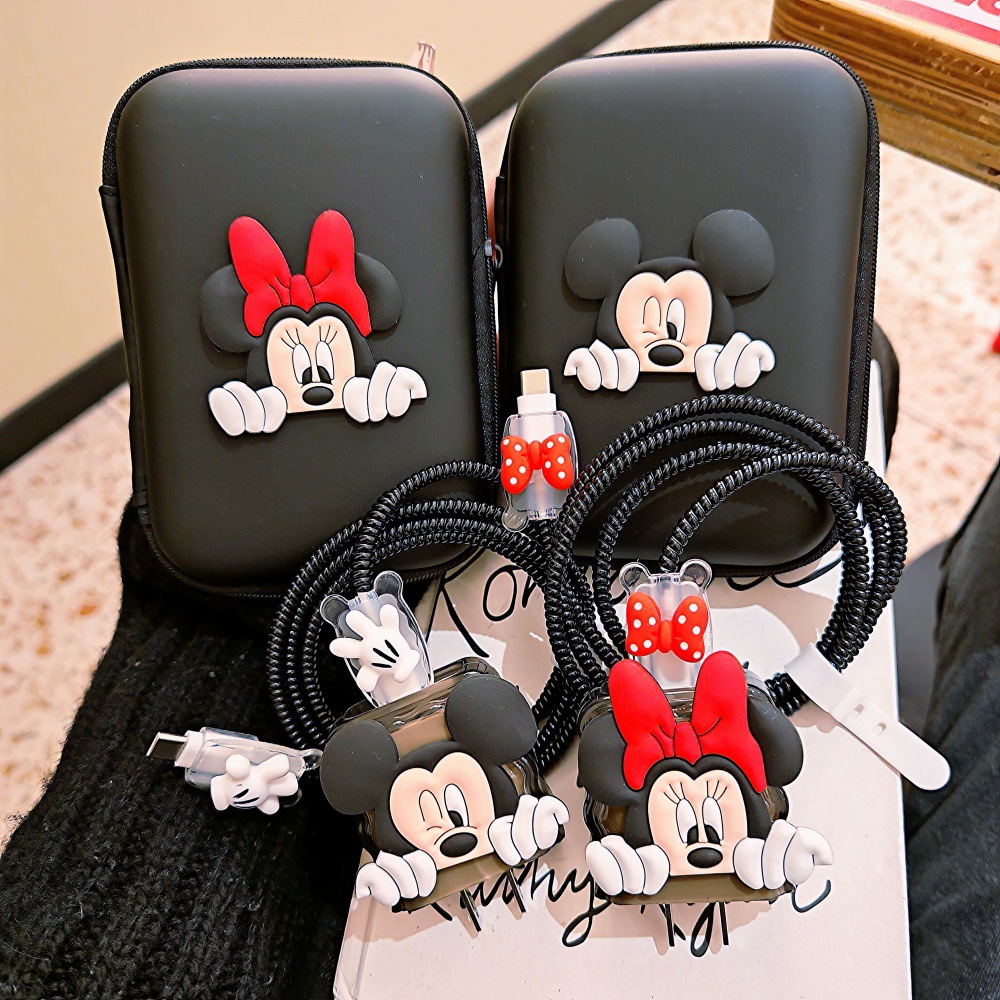 Niedlicher Mickey Minnie Kabel – Phone Cases Rubber Bewertung und Preis