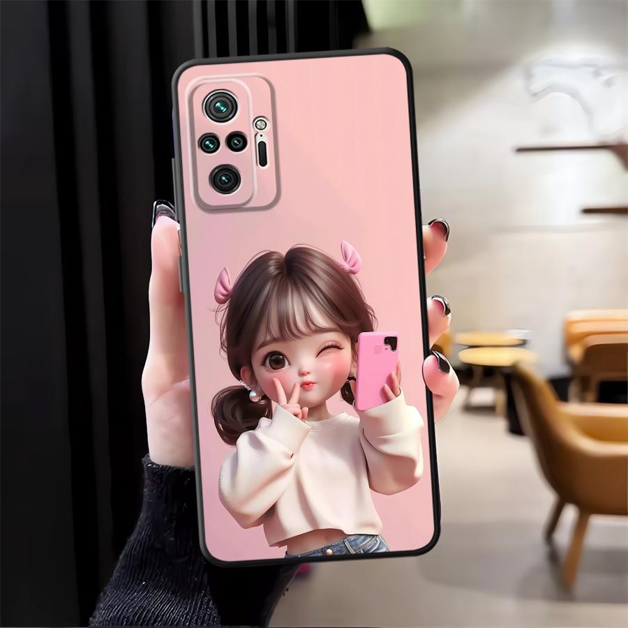 Cartoon-Mädchen-Muster Handyhü – Xiaomi Redmi Note 13 Bewertung und Preis