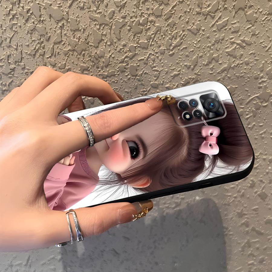 Cartoon-Mädchen-Muster Handyhü – Xiaomi Redmi Note 13 Bewertung und Preis