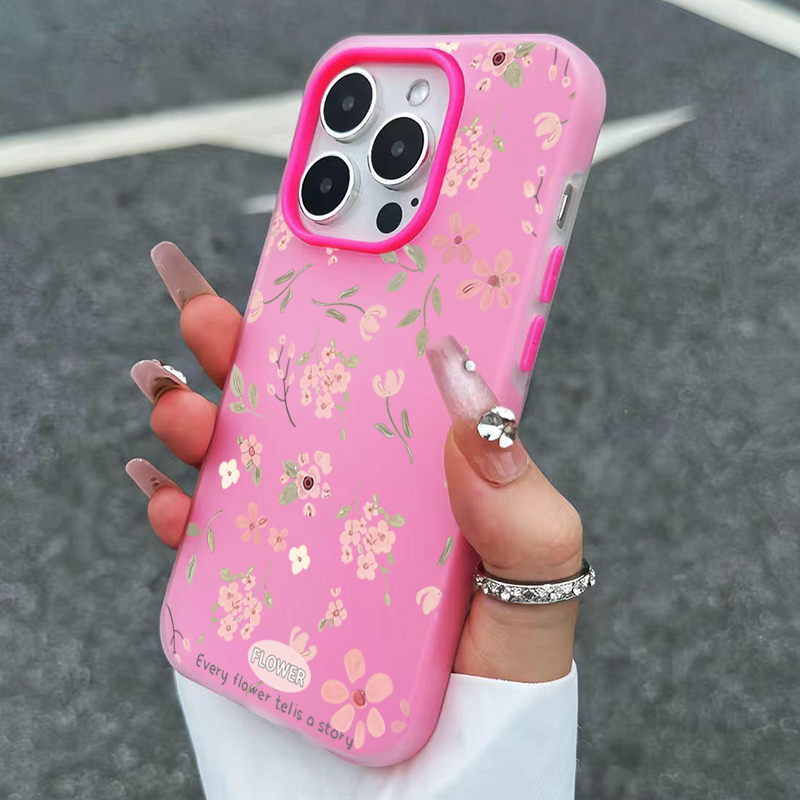 Süße Rosa Blumen-Handyhülle in – Phone Cases Pink Bewertung und Preis