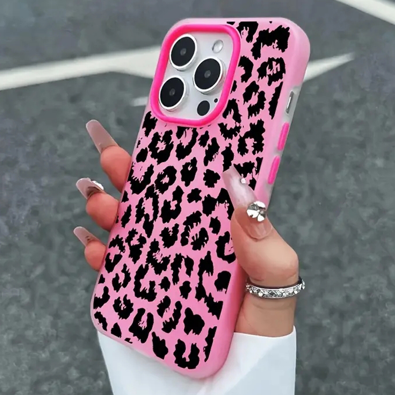 Gepunktete schwarze Leopardenm – Phone Cases Leopard Print Bewertung und Preis