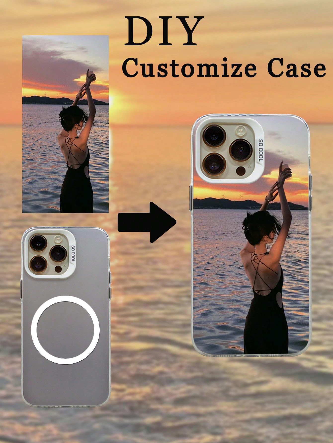 Personalisierte Foto-Magnethül – Phone Cases Personalised Bewertung und Preis