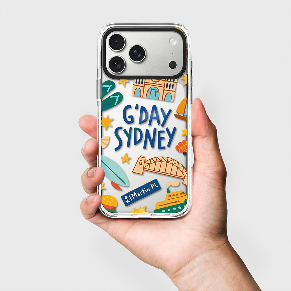 Australien Reise Schwarz/Weiß  – Phone Cases Australia Bewertung und Preis