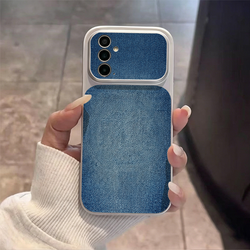 Retro Blaue Denim PU-Leder Han – Phone Cases Quality Bewertung und Preis