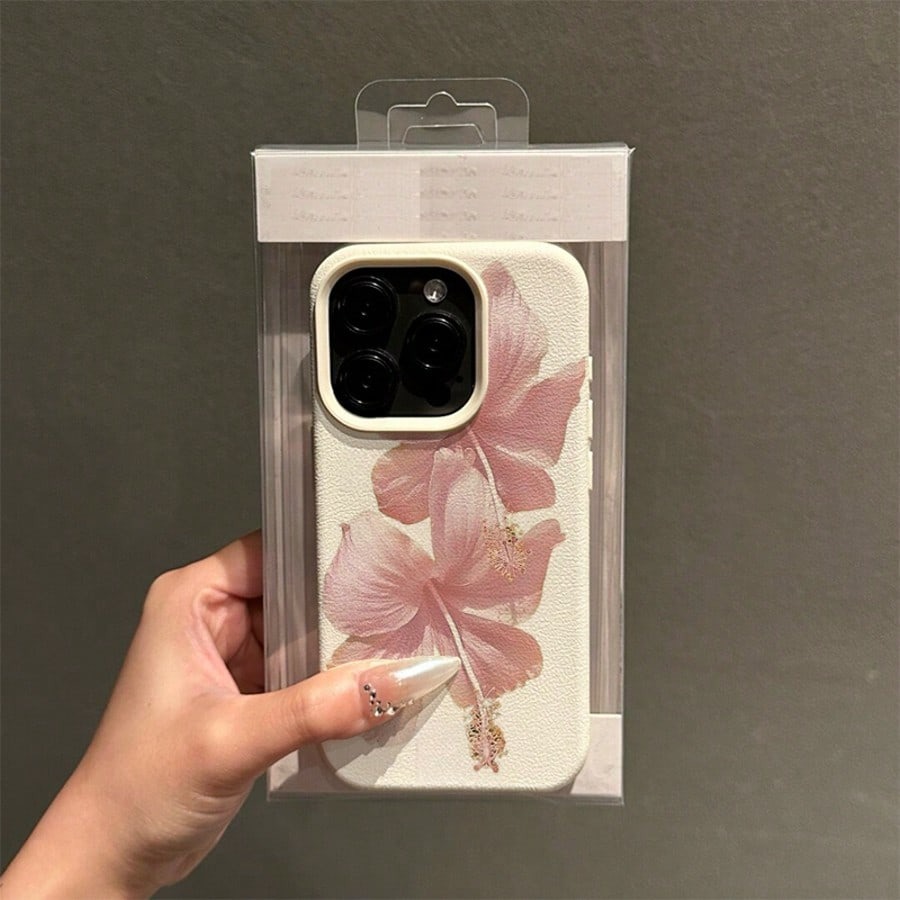 Rosa Hibiskus elegante hochäst – Phone Cases Aesthetic Bewertung und Preis