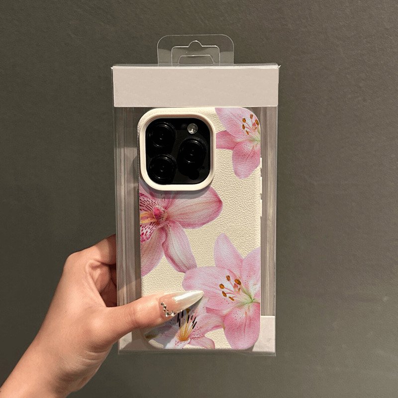 Pink Lily Lychee Textur Handyh – Phone Cases Pink Bewertung und Preis