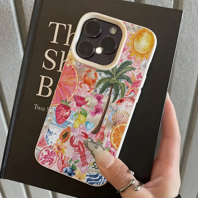 Sommer Strandparty Collage-Mus – Phone Cases Beach Bewertung und Preis