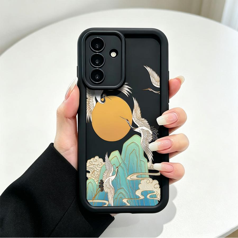 Cartoon Kranich Wildschwein Ha – Phone Cases Galaxy A17 Bewertung und Preis