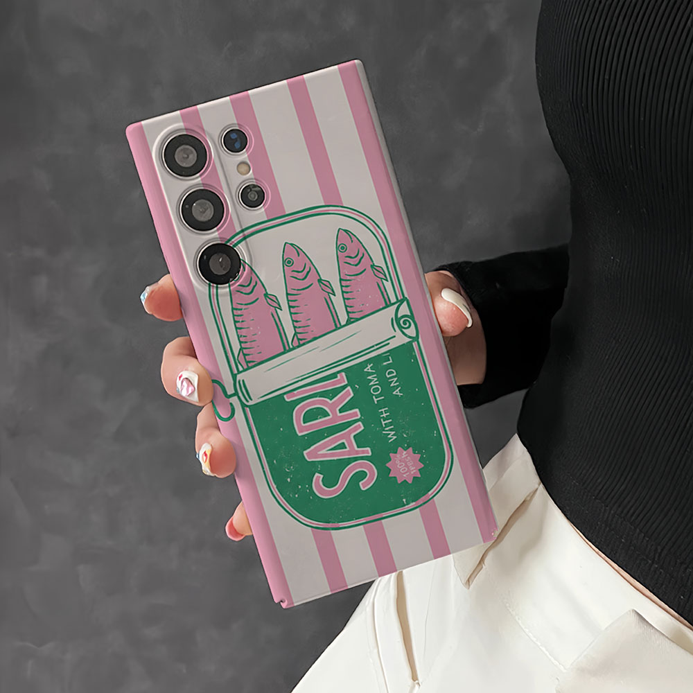 Vintage-Sardinen-Dosen-Design  – Phone Cases You Can Customize Bewertung und Preis